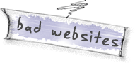 bad websites